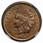 1859 Indian Head Cent MS-64 NGC