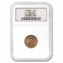 1859 Indian Head Cent MS-64 NGC