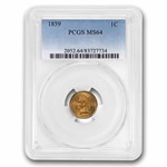 1859 Indian Head Cent MS-64 PCGS