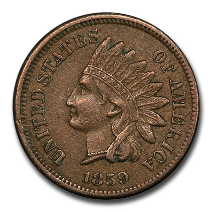 1859 Indian Head Cent XF-45 PCGS