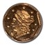 1859 Liberty Octagonal 25 Cent Gold MS-66 NGC (BG-702)