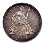 1859 Liberty Seated Half Dollar MS-66+ PCGS