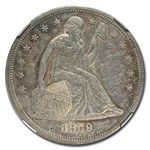 1859-O Liberty Seated Dollar AU-55 NGC