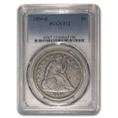 1859-O Liberty Seated Dollar Fine-12 PCGS