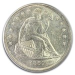 1859-O Liberty Seated Dollar MS-62+ PCGS CAC