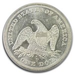 1859-O Liberty Seated Dollar MS-62+ PCGS CAC