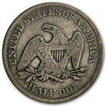1859-O Liberty Seated Half Dollar Fine