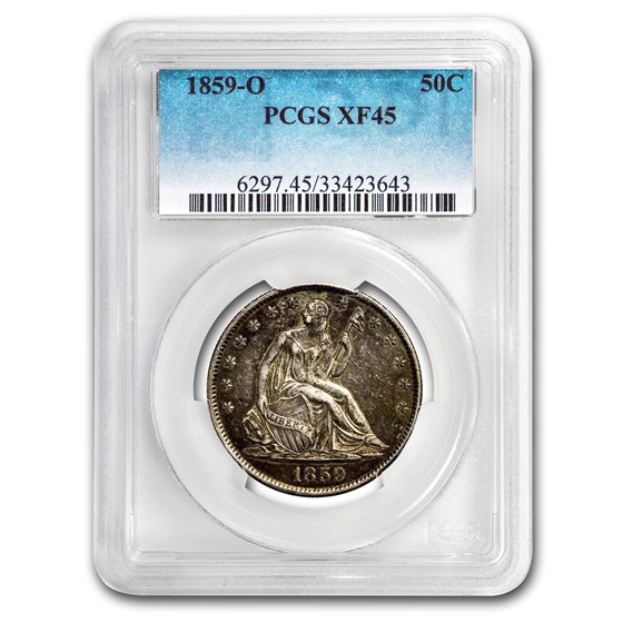 1859-O Liberty Seated Half Dollar XF-45 PCGS 1859-O Liberty Seated Half Dollar XF-45 PCGS
