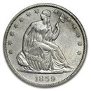 1859-O Liberty Seated Half NGC (SS-Republic, Book display) 1859-O Liberty Seated Half NGC (SS-Republic, Book display)