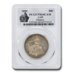 1859 Paquet Half Dollar Pattern PR-64 Cameo PCGS (J-249)