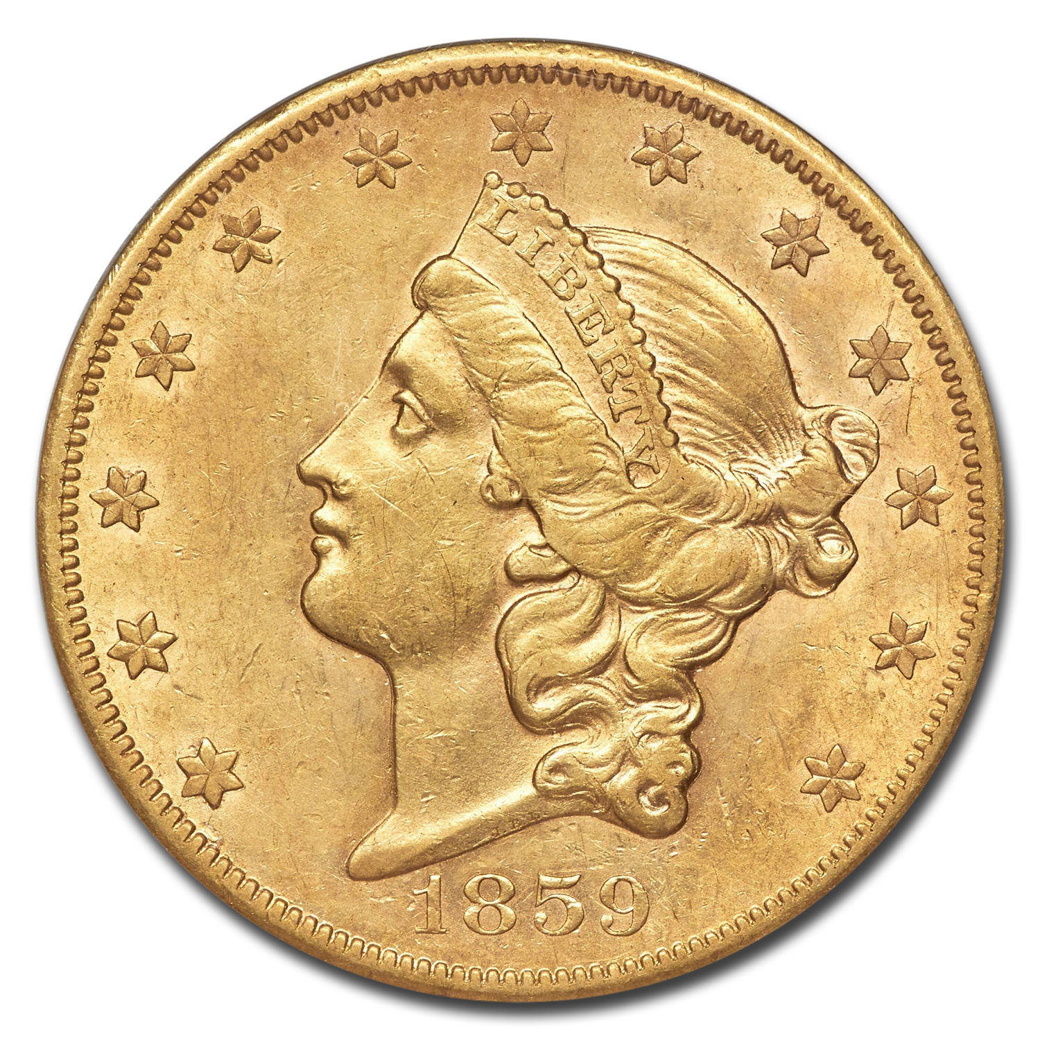 1859 S Liberty Head Double Eagle Value - APMEX