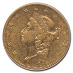 1859-S $20 Liberty Gold Double Eagle XF-45 PCGS