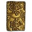 1860-1869 Japan Electrum Rectangular 2 Bu Emperor Meiji XF