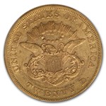 1860 $20 Liberty Gold Double Eagle VF-35 PCGS