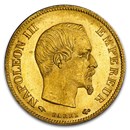 1860-A France Gold 10 Francs Napoleon III MS-65 PCGS