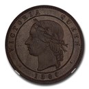 1860 Great Britain Bronzed Pattern Penny PR-64 NGC (Brown) 1860 Great Britain Bronzed Pattern Penny PR-64 NGC (Brown)