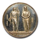 (1860) Great Britain Silver Shooting Medal Victoria MS-61 NGC (1860) Great Britain Silver Shooting Medal Victoria MS-61 NGC