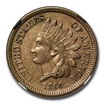 1860 Indian Head Cent AU-53 NGC