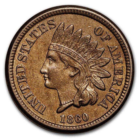 1860 Indian Head Cent BU 1860 Indian Head Cent BU