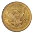 1860-O $10 Liberty Gold Eagle AU-58 NGC