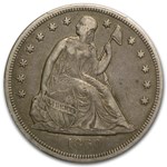 1860-O Liberty Seated Dollar VF-30 PCGS