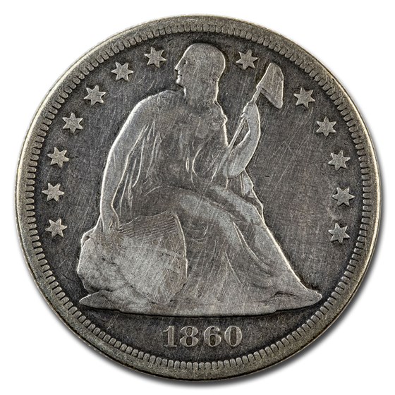1860-O Liberty Seated Dollar VG Details (Cleaned) 1860-O Liberty Seated Dollar VG Details (Cleaned)