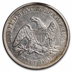 1860-O Liberty Seated Half Dollar AU