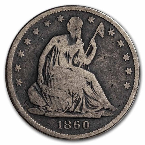 1860-O Liberty Seated Half Dollar Good 1860-O Liberty Seated Half Dollar Good
