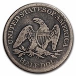 1860-O Liberty Seated Half Dollar Good
