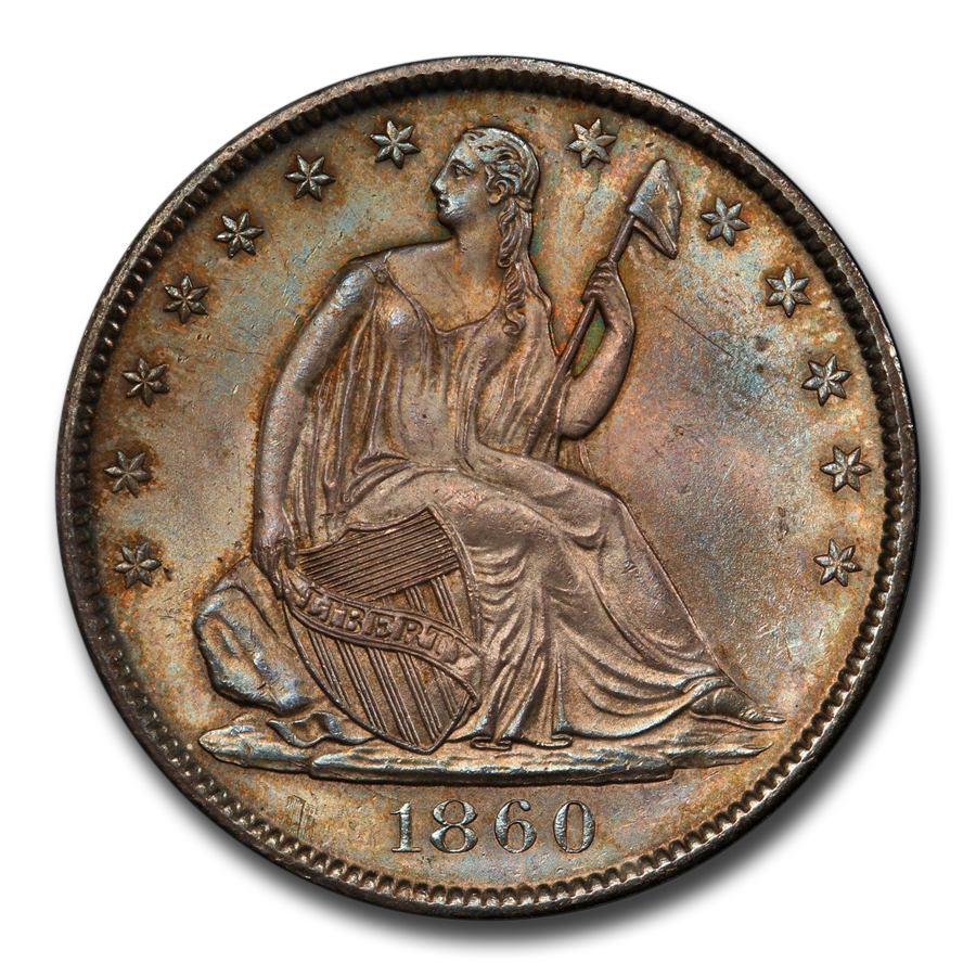 コレクション 1860 Seated Liberty Half Dollar 1860 O Seated Liberty Half Dollar Value - APMEX