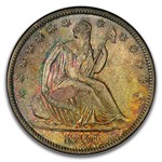 1860-O Liberty Seated Half Dollar MS-66 PCGS (Toned)