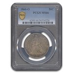 1860-O Liberty Seated Half Dollar MS-66 PCGS (Toned)
