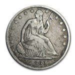1860-O Liberty Seated Half Dollar VF