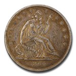 1860-O Liberty Seated Half Dollar XF-45 PCGS