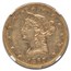 1860-S $10 Liberty Gold Eagle AU-55 NGC