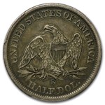 1860-S Liberty Seated Half Dollar XF-40 PCGS
