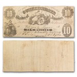 1861 $10 (T-10) Liberty & Eagle VF