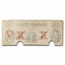 1861 $10 (T-26) Hope with Anchor VF Cancelled