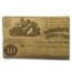 1861 $10 (T-28) Ceres & Commerce w/Urn Fine
