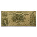 1861 $10 (T-30) Sweet Potato Dinner VF