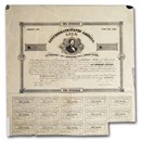 1861 $100 CSA Bond 8%/ 10 yr Judah Benjamin/Tyler (CR-31) VF