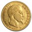1861-1869 France Gold 10 Francs Napoleon III Laureate (Avg Circ)
