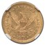 1861 $2.50 Liberty Gold Quarter Eagle Type 2 MS-64 NGC