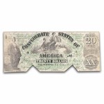1861 $20.00 (T-17) Commerce, Ceres & Navigation F