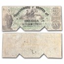 1861 $20.00 (T-17) Commerce, Ceres & Navigation F