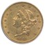1861 $20 Liberty Gold Double Eagle AU-55 PCGS CAC