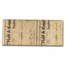 1861 $3 New Orleans, Jackson & Great Nothern RR Co. Fine
