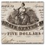 1861 $5.00 (T-36) Ceres on Cotton AU-53 PMG