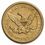 1861 $5 Liberty Gold Half Eagle XF