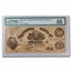 1861 $50 (T-14) Moneta & Treasure Chests AU-55 PMG